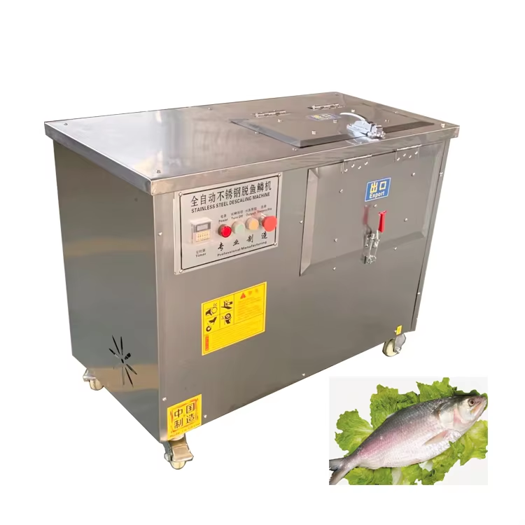 Multifunctional fish cleaning and peeling machine fish scaler machine